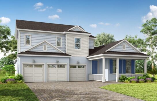 The Grow community home exterior rendering