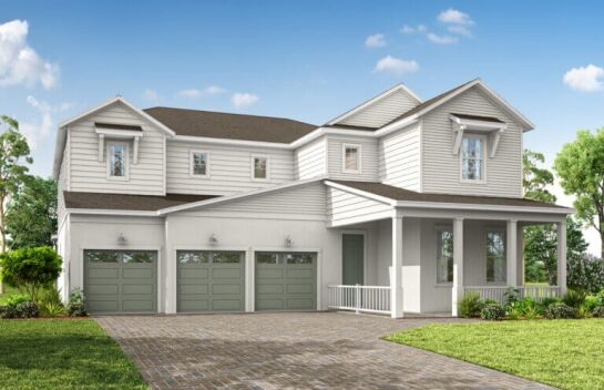 The Grow community home exterior rendering
