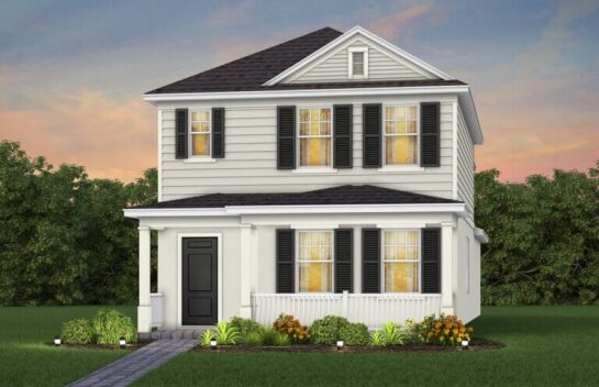 The Grow community home exterior rendering