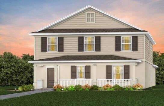 The Grow community home exterior rendering