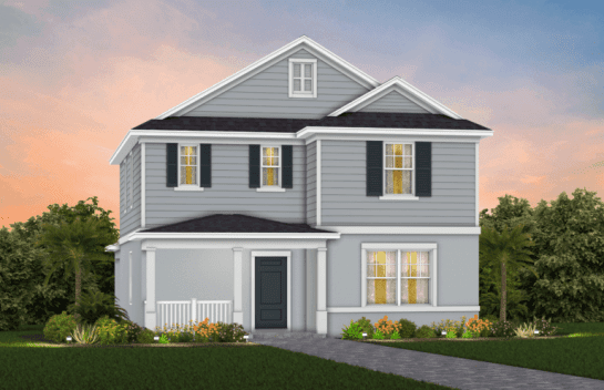The Grow community home exterior rendering
