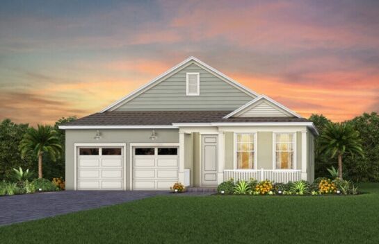 The Grow community home exterior rendering