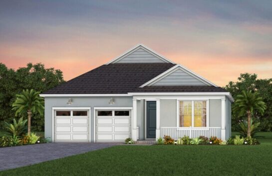 The Grow community home exterior rendering