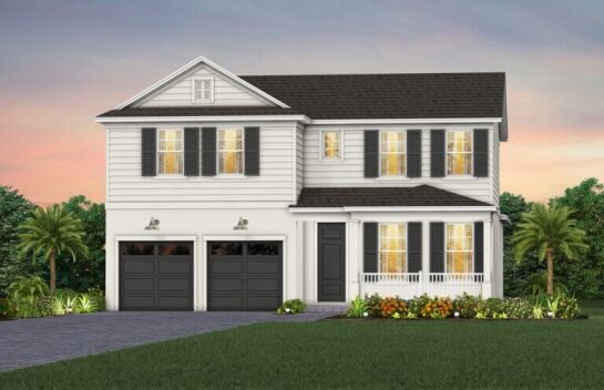 The Grow community home exterior rendering