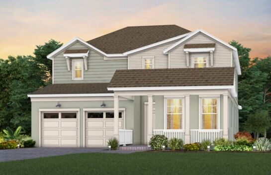 The Grow community home exterior rendering