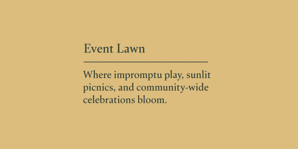 animated gif with text across three slides that describe The Farm at The Grow.